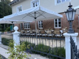 Geburtstag feiern Location Biebergemünd Terrasse